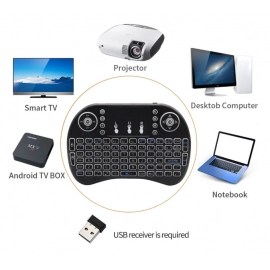 I8 Mini Wireless Keyboard 2.4G Air Mouse Remote Touchpad For Android TV Box PC Smart TV