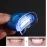 Teeth Whitening Portable Mini Led Blue Light Smart Whitener Instrument Teeth Bleaching Beauty Health Tool