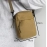 Messenger Sling Bags For Men Casual Canvas Small Zipper Crossbody Pouch Simple Small Crossbody Shoulder Bag Men Bag