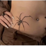 1 Sheet Spider Tattoo Sticker Waterproof and Long-lasting Temporary Tattoo